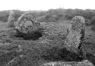 Men-an-Tol stone setting, Cornwall, photographed in June 1991 (159 KB)