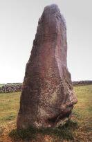 Long Meg standing stone, Cumbria, photographed in July 1989 (63 KB)